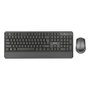 Trust THOZA Teclado y Ratón Inalámbricos con 13 Teclas Multimedia